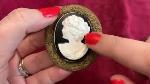 ANTIQUE VINTAGE ITALY ITALIAN 14kt YELLOW...