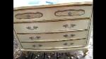 2 X Shabby Chic French Style Chest Of Drawers