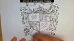 English Sir Reginald Carew Family Crest Sealed...